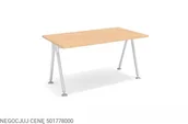 Biurka - WUTEH S.A. Biurko biurowe GEOS GE-3 (140x80x73,5cm) 1290 - miniaturka - grafika 1