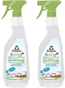Płyny do mycia szyb - Frosch Zestaw Baby Środek do higienicznego czyszczenia2x 750 ml - miniaturka - grafika 1