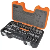 Śrubokręty - BAHCO Zestaw nasadek przelotowych, 53 elementy, S530T SNA Europe - miniaturka - grafika 1