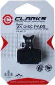 Części rowerowe - Clarks Clarks Okładziny hamulcowe FORMULA One R1 Mega RX R0 T1 organiczne CLA-VX850C - miniaturka - grafika 1