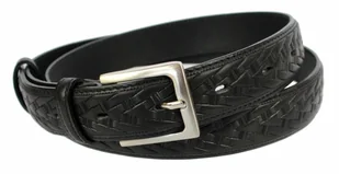 WIREX (PL) Pasek Skórzany Męski WIREX (PL) GŁADKI SZARFOWANY "BIEŻNIK" CZARNY 30 mm Skóra Licowa Extra - Paski WIREX (PL) Pasek Skórzany Męski WIREX (PL) GŁADKI SZARFOWANY "BIEŻNIK" CZARNY 30 mm Skóra Licowa Extra - Paski - miniaturka - grafika 4