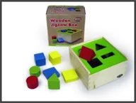 Klocki - Hipo Sortownik drewniany z klockami w pud - miniaturka - grafika 1