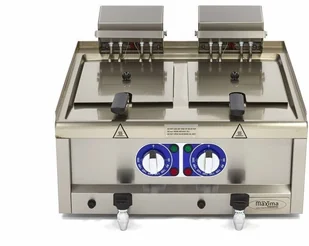 MAXIMA Frytownica elektryczna Maxima 600 2x10L 60 X 60 CM MAXIM 09391650 09391650 - Frytownice gastronomiczne - miniaturka - grafika 3