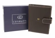 Portfele - Cefirutti Portfel Męski Duży Pionowy Z Zapinką Skóra Naturalna HT 7680272-9 - miniaturka - grafika 1