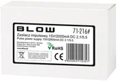 Zasilacze i transformatory - Zasilacz impuls.15V/2000mA 2,1/5,5 NOWY 71-216# - miniaturka - grafika 1