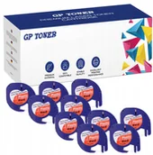 Papier do drukarek - Dymo 10 Taśm do LetraTag 12mmx4m czerwona Plastik - miniaturka - grafika 1