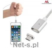 Maclean Kabel micro USB magnetyczny silver MCE160 Quick & Fast Charge - Kable USB - miniaturka - grafika 4