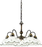 Lampy sufitowe - Kolarz 731.85.21 - Żyrandol na lince NONNA 5xE27/75W/230V zielony - miniaturka - grafika 1