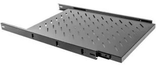 LANBERG Półka do szaf 19 wysuwana 1000mm 1U 465x750mm czarna AK-1011-B - Pozostałe akcesoria sieciowe - miniaturka - grafika 3