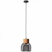Lampy sufitowe - Brilliant FLAKA Czarny mat E27 Lampa wisząca 82670/06 82670/06 - miniaturka - grafika 1