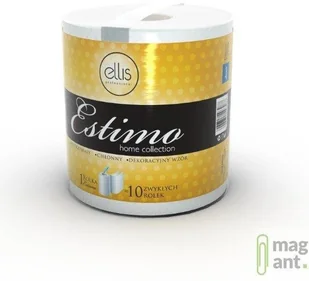 Ellis Ręcznik w roli Estimo 100m 2 warstwy celuloza 500 listków 9.793.134 - Ręczniki papierowe - miniaturka - grafika 2