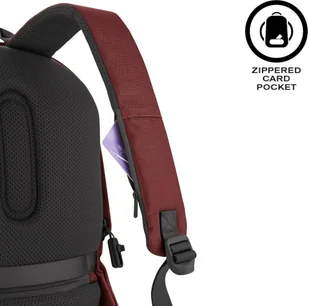 XD Design Plecak na lapotp Soft Czerwony - Torby na laptopy - miniaturka - grafika 19