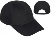 Czapki męskie - Mt Czapka Taktyczna z Daszkiem Bejsbolówka Czarna - miniaturka - grafika 1