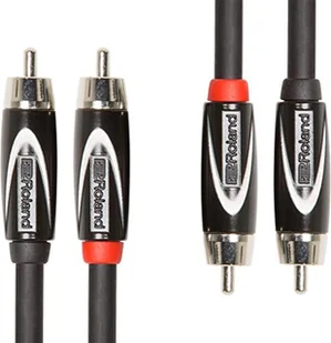 Roland 210730099 15 ft/4,5 m Interconnect Cable Dual RCA RCA 210730099 - Kable - miniaturka - grafika 2