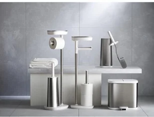 Joseph Joseph Joseph Joseph, Szczotka toaletowa Flex, srebrna, 43x12,5x9 cm - Akcesoria do wc - miniaturka - grafika 8