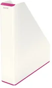 Akcesoria na biurko - Leitz POJEMNIK NA CZASOPISMA WOW DWUKOLOROWY RÓŻOWY zakupy dla domu i biura 53621023 - miniaturka - grafika 1