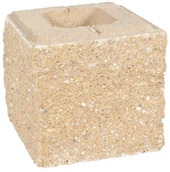 Akcesoria do ogrodzeń - ZIEL-BRUK Pustak ścienno-cokołowy TRZYSTRONNIE ŁUPANY 20x19,5x19cm ZIEL-BRUK - miniaturka - grafika 1