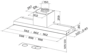 Faber IN-NOVA PREMIUM X 60 - Okapy kuchenne - miniaturka - grafika 4
