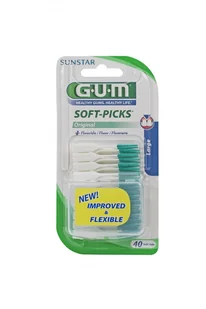 ELER PAWEŁ RUCIŃSKI SUNSTAR GUM SOFT-PICKS Czyściki międzyzębowe Large 40 szt 9076856 - Szczoteczki międzyzębowe - miniaturka - grafika 5