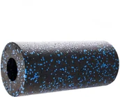 Akcesoria do masażu - Gładki roller czarno niebieski FR0007 - miniaturka - grafika 1