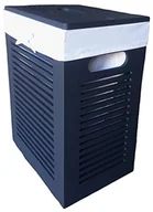Kosze na bieliznę - DVier Kosz na pranie Laundry drewno czarny 35 X 25 h.46 - miniaturka - grafika 1