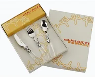 Zestawy sztućców - Bugatti ALADDIN 3 częściowy zestaw sztućców dla dziecka 07-S42231T) 07-S42231T - miniaturka - grafika 1