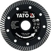 Tarcze do pił - Yato TARCZA DIAMENTOWA TURBO 115MM DO CIĘCIA GRESU YT-59981 ZYSKAJ RABAT 30 ZŁ YT-59981 - miniaturka - grafika 1