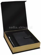 Cienkopisy - Pentel Cienkopis Żelowy Sterling + notes w eleganckim etui - miniaturka - grafika 1