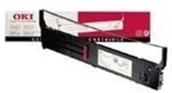 Taśmy do drukarek barwiące - OKI black - print ribbon - Taśma drukująca Czarny 01171302 - miniaturka - grafika 1