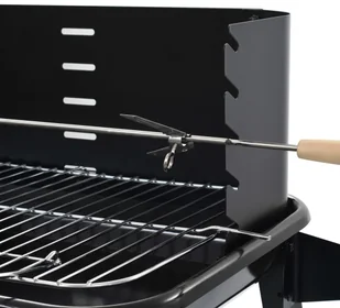 vidaXL Stojak z kołami na grill węglowy - Grille - miniaturka - grafika 5