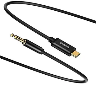 Baseus Kabel USB Baseus Kabel Baseus usb-c Typ C Jack 3.5 Audio 120 cm M01 czarny (30476-uniw) - Kable USB - miniaturka - grafika 5