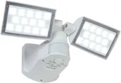 Lampy ogrodowe - Lutec PERI Zewnętrzny reflektor ścienny LED Biały 2-punktowe Nowoczesny Obszar wewnętrzny Aussenwandstrahler 7629401331-DO1 - miniaturka - grafika 1