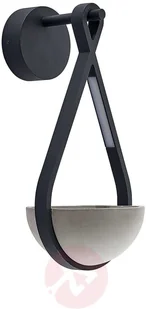 Lucande Florka kinkiet zewnętrzny LED - Lampy ogrodowe - miniaturka - grafika 3