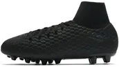 Piłka nożna - Nike Korki piłkarskie na sztuczną murawę dla małych/dużych dzieci Jr. Hypervenom Phantom III Academy Dynamic Fit AG-PRO - Czerń AH7289-001 - miniaturka - grafika 1