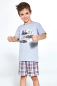 Piżamy chłopięce - Cornette Chłopięca piżama Born to Ride - miniaturka - grafika 1