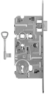 LOB Zamek wpuszczany 72/50 PRAWY - Zamki i wkładki - miniaturka - grafika 2