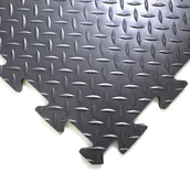 Wycieraczki - Coba Mata Antyzmęczeniowa Coba Deckplate Connect Czarny 0,5 M X 0,5 M - Moduł Środkowy - miniaturka - grafika 1