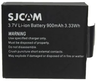 SJCAM SJCAM Akumulator SJCAM SJ4000 SJ5000 M10 Czarny 0000002097 - Ładowarki i akumulatory - miniaturka - grafika 3