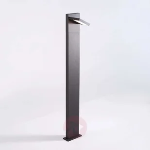 Lampenwelt com Słupek oświetleniowy LED Silvan, 100 cm - Lampy ogrodowe - miniaturka - grafika 3