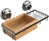 Mydelniczki i dozowniki mydła - COMPACTOR Compactor ran5808 SPA Range Universal miejsce do przechowywania różnych rzeczy i miejsce na mydło, 27,3 x 15 x 1,5 cm B00O7X5VZA - miniaturka - grafika 1