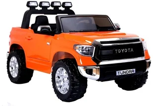 Import LEANToys Auto na Akumulator Toyota Tundra Pomarańczowa - Pojazdy elektryczne dla dzieci Import LEANToys Auto na Akumulator Toyota Tundra Pomarańczowa - Pojazdy elektryczne dla dzieci - miniaturka - grafika 1