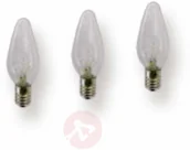 Oświetlenie świąteczne - Markslojd Żarówka zast. E10, 3W 34V, 3 szt. w opakowaniu - miniaturka - grafika 1