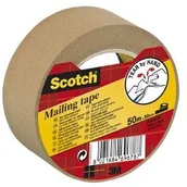 Taśmy klejące - Scotch 45025048 taśma samoprzylepna papier do pakowania, brązowy, brązowy P5050 - miniaturka - grafika 1