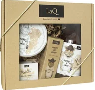 Zestawy kosmetyków męskich - LaQ LAQ Dzikus z Lasu żel pod prysznic 500ml + peeling 200ml + mydło w kostce 85ml + olejek do brody 30ml 93106-uniw - miniaturka - grafika 1