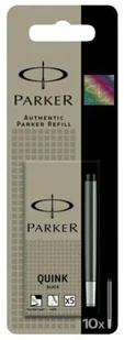 Parker Naboje do piór QUINK niebie. 5szt S0116240 - Wkłady do długopisów - miniaturka - grafika 5