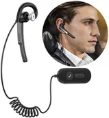 Zestawy głośnomówiące - Baseus Covo zestaw słuchawkowy słuchawka Bluetooth 5.0 sterowana głosem czarny (NGA10-C01) - miniaturka - grafika 1