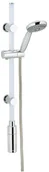 Akcesoria do armatury i ceramiki - Drążek prysznicowy LED 74 cm ciepła biel WENKO 24053100 - miniaturka - grafika 1
