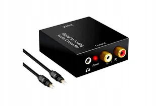 Przetwornik Cyfrowo Analogowy Dac + Kabel Optyczny - Przetworniki DAC - miniaturka - grafika 2