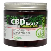 Olejki i świece do masażu - Vivaco s.r.o. Żel do masażu CBD z Cannabidiolem - miniaturka - grafika 1