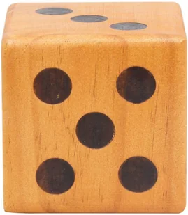 VidaXL Lumarko Gigantyczny zestaw kości do gry, 6 szt. lite drewno sosnowe! 93172 VidaXL - Zabawki kreatywne - miniaturka - grafika 4